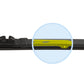 Rear wiper blade - alca REAR FLAT