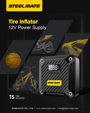 SteelMate T5 – Portable Tire Inflator