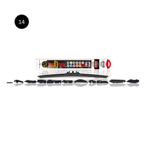 Wiper blade SUPER FLAT PREMIUM