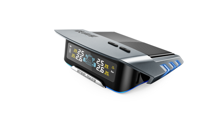 SteelMate Passenger Car TPMS - TP-S15I - solar power display - with 4 internal sensors