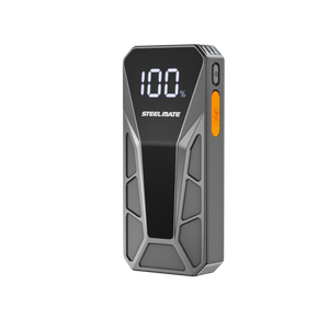 SteelMate JS8 8000mAh Jump Starter – 700A Peak Car Battery Booster, Power Bank, QC 3.0 Fast Charge