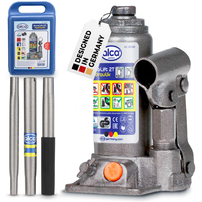 Hydraulic jack 2 t in case