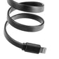 USB type C/lightning charging cable black 1m