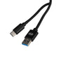 Premium type C 3.0 USB charging cable black 2m