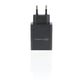 Premium 230V 3-port USB charger 3.0 black