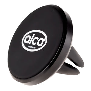 Magnetic phone holder for ventilation grille