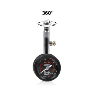 Premium tire pressure gauge stop