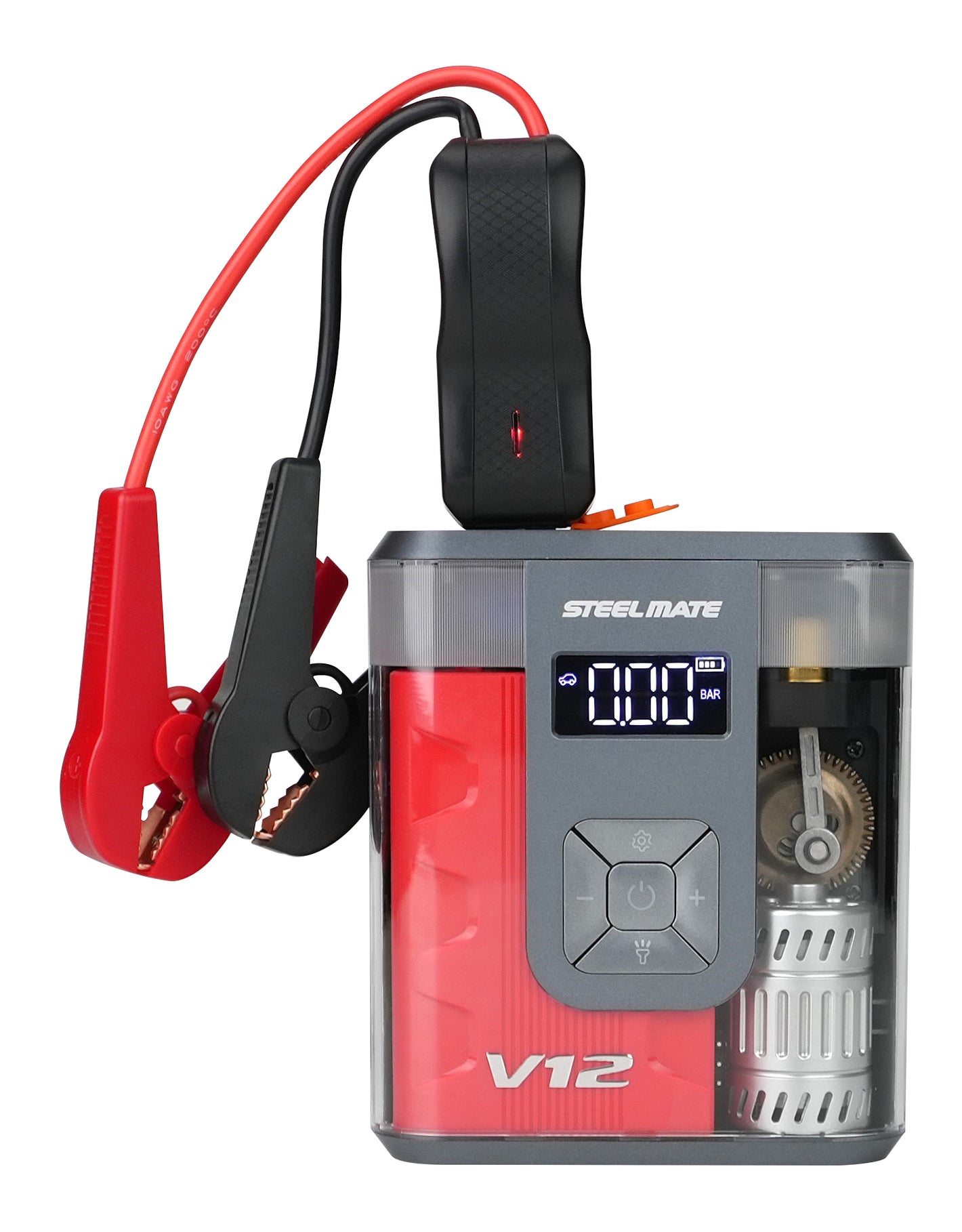 SteelMate V12 SE – 3 in 1 Jump Starter - Tire Inflator - Power Bank
