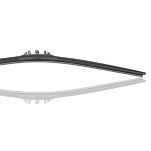 Alca® Super Flat Wiper Blades – Universal Fit, Aerodynamic Spoiler, Winter-Resistant, Nano-Coated Durable Rubber